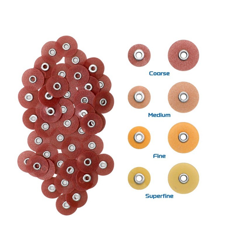 Dental Finishing& Polishing Discs Soflex/Coarse/Medium/Fine/Superfine 50pcs/bag