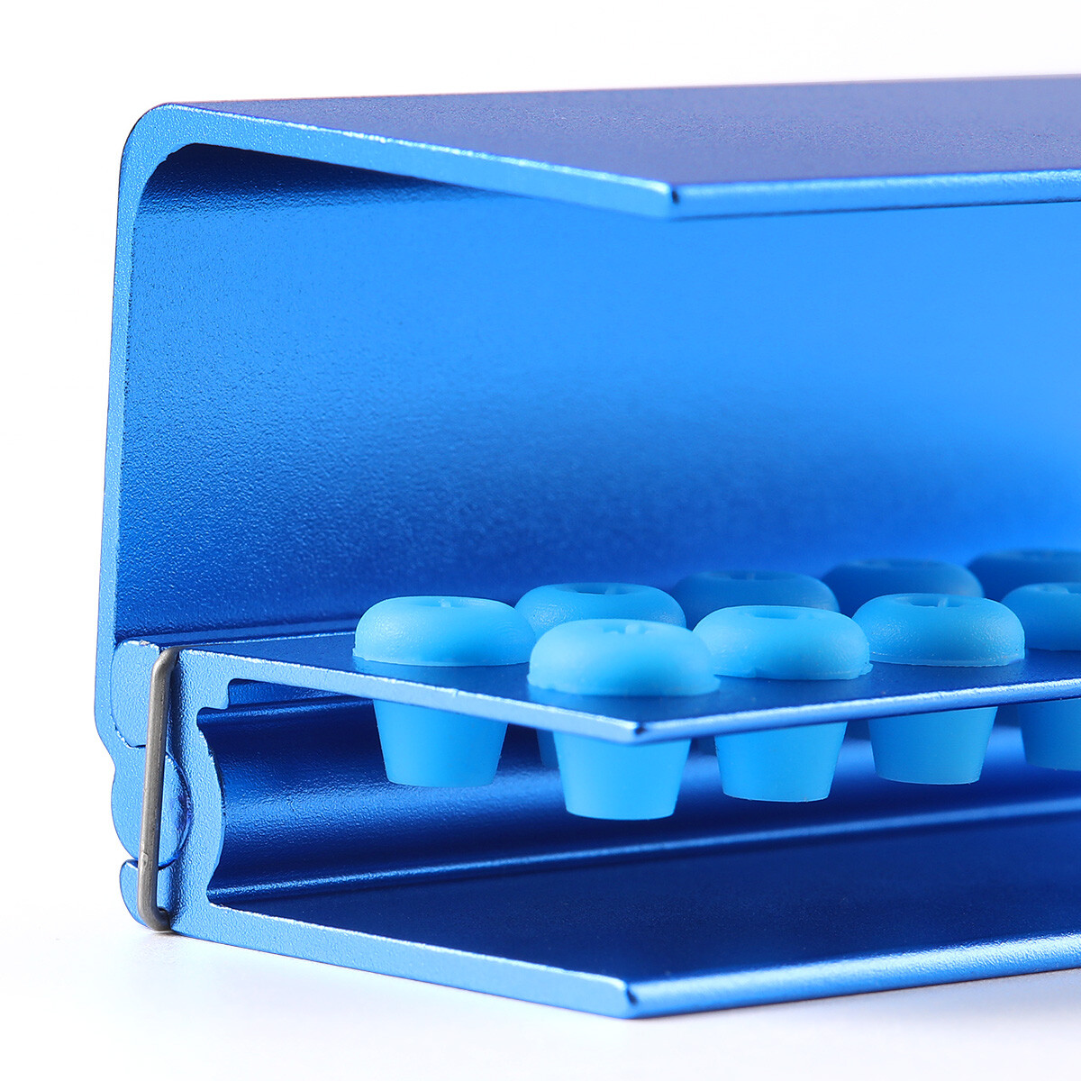 AZDENT Dental Burs Holder Block 10 Hole/16 Hole Silicon Cover FG RA Autoclavable