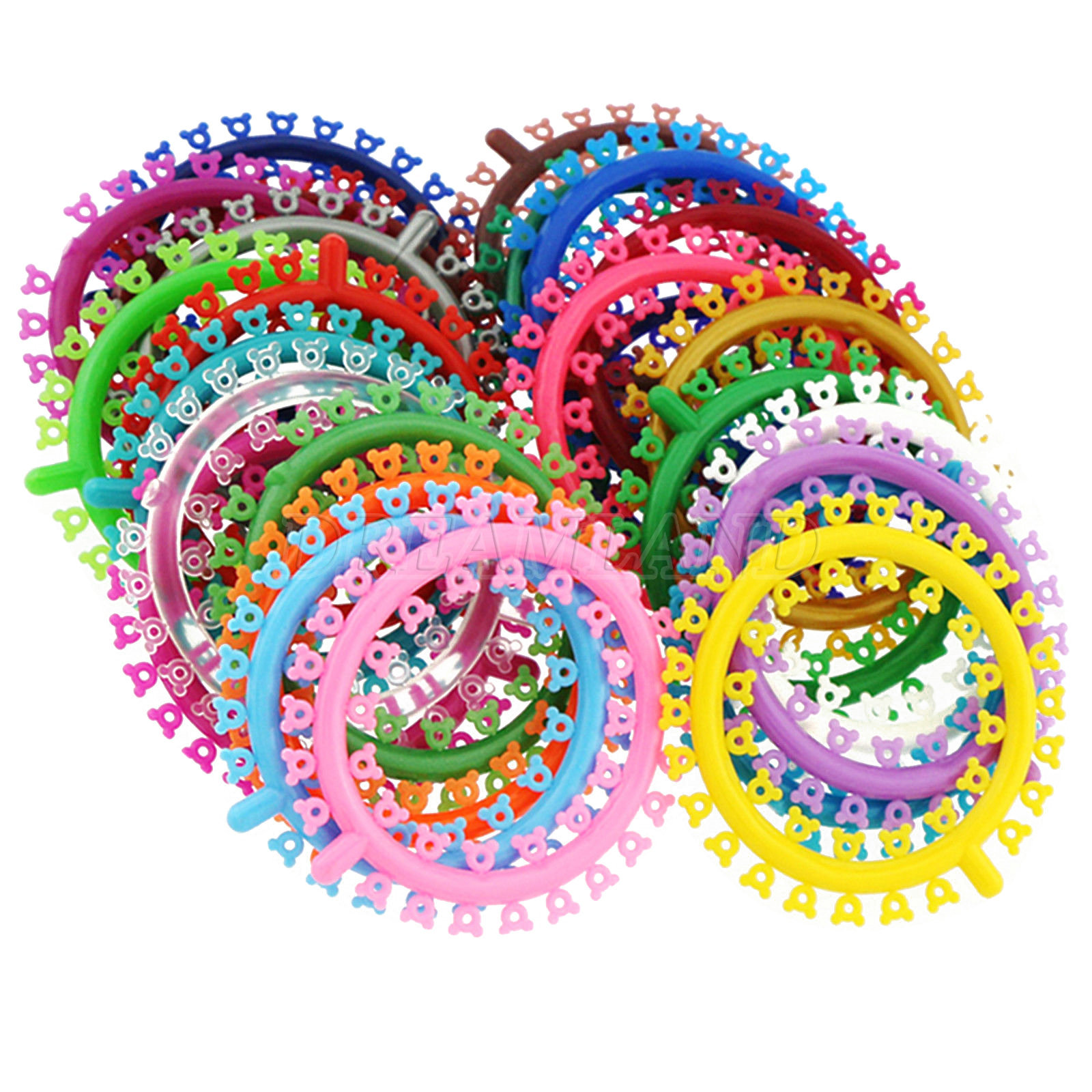 1000 Pcs New Orthodontic Elastic Rubber Multi-Colored Mickey Design Ligature Tie