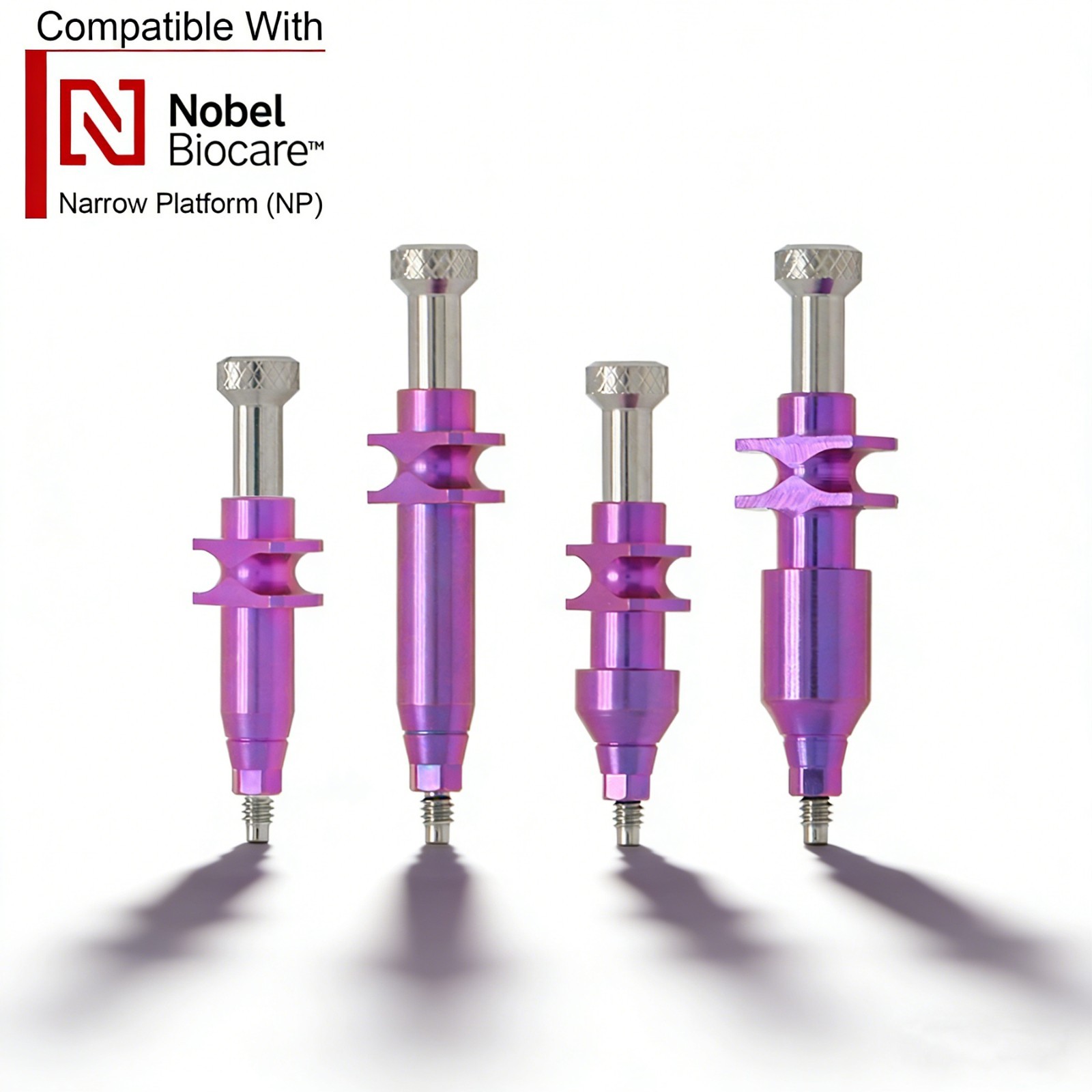 US Dental Nobel Biocare Active Impression Transfer Coping Open/Close Tray NP/RP