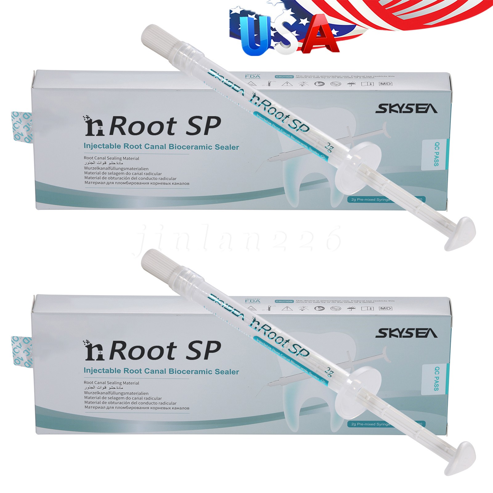1g SP Dental Injectable Root Canal Bioceramic Sealer Endodontic Sealing Filling