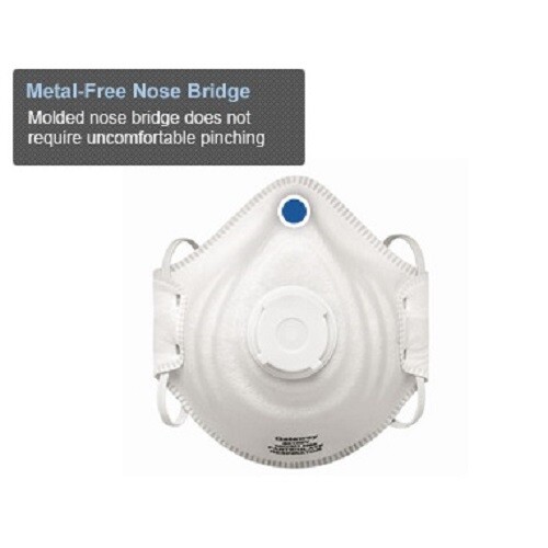 Peakfit N95 NIOSH Approved Particulate Respirator Mask, 80102V (10 Masks/Box)