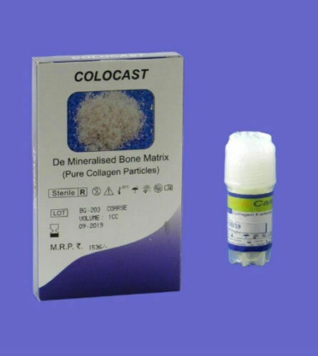 Cologenesis Colocast De Mineralized Bone Graft 1CC, Pure Collagen Particles