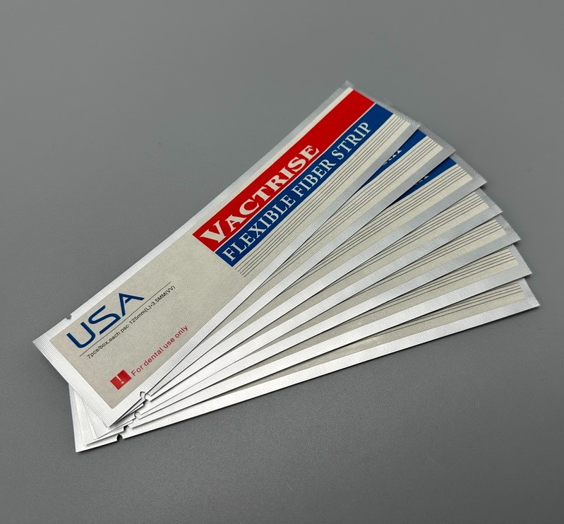 Dental Material Flexible Fiber Strip Glass Splint Loose Tooth Fixation Strips US