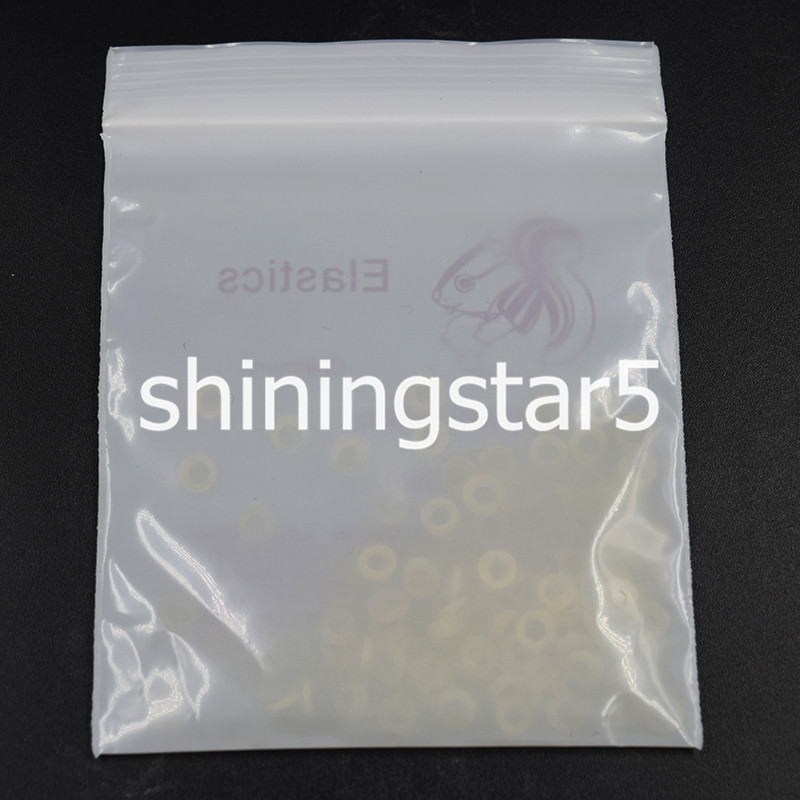 CLEAR X-HEAVY 6.5 OZ ORTHODONTIC ELASTIC BRACES DENTAL RUBBER BANDS 1/4 5/16 3/8