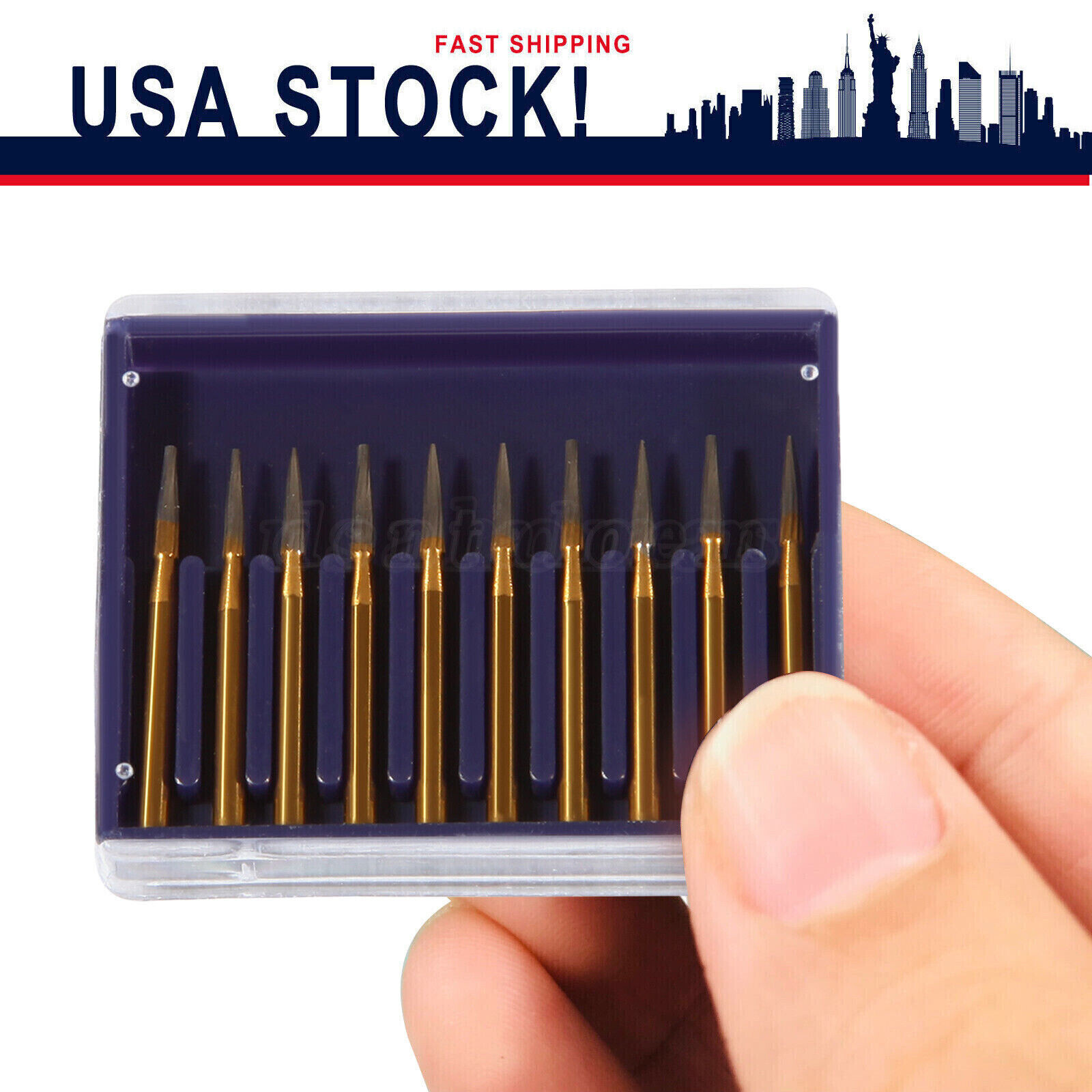 Carbide Burs 7901 TRIMMING & FINISHING 12BLADE T&F Bur
