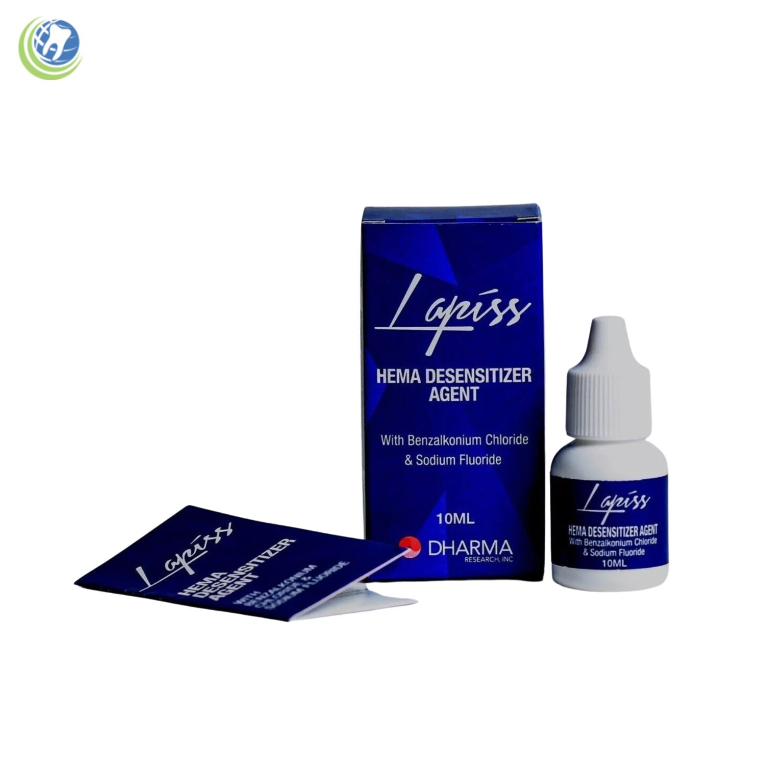 Dharma Research LAPISS Hema Desensitizer Agent 10mL Bottle Dental Made in USA