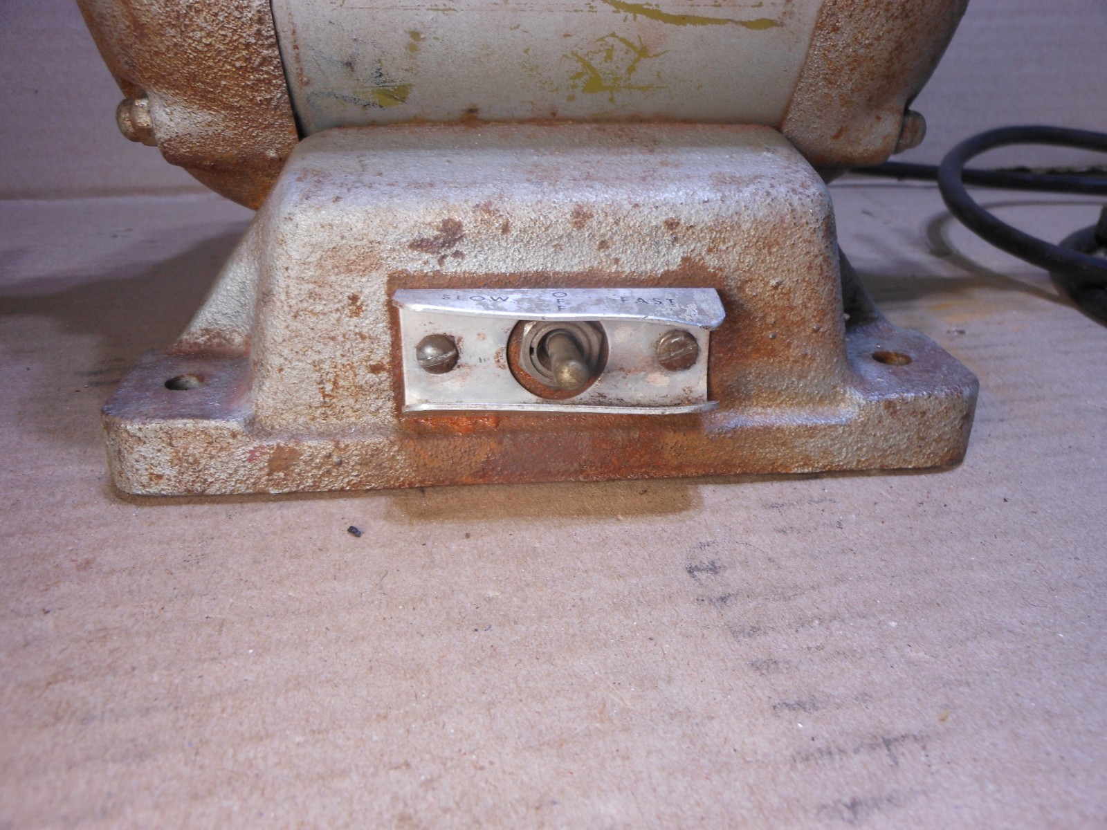 Baldor Dental Lab Jewler Polishing Lathe / Motor Model 353 1/4 HP 2 Speed