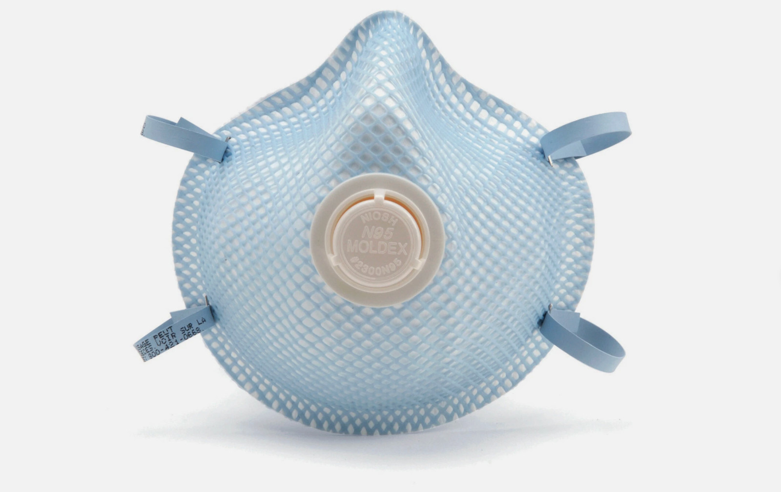 Moldex 2300 N95 Particulate Respirator Mask w/ Breathing Exhalation Valve 10/Box