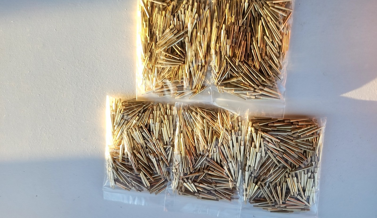 Dental Brass Dowel Pin #1 9511299 (1000pcs) x5 Bags