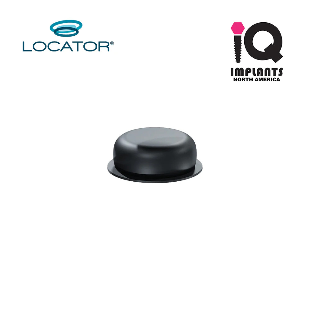 Zest Locator Genuine Processing Retention Replacement Inserts Caps Black (20 pk)