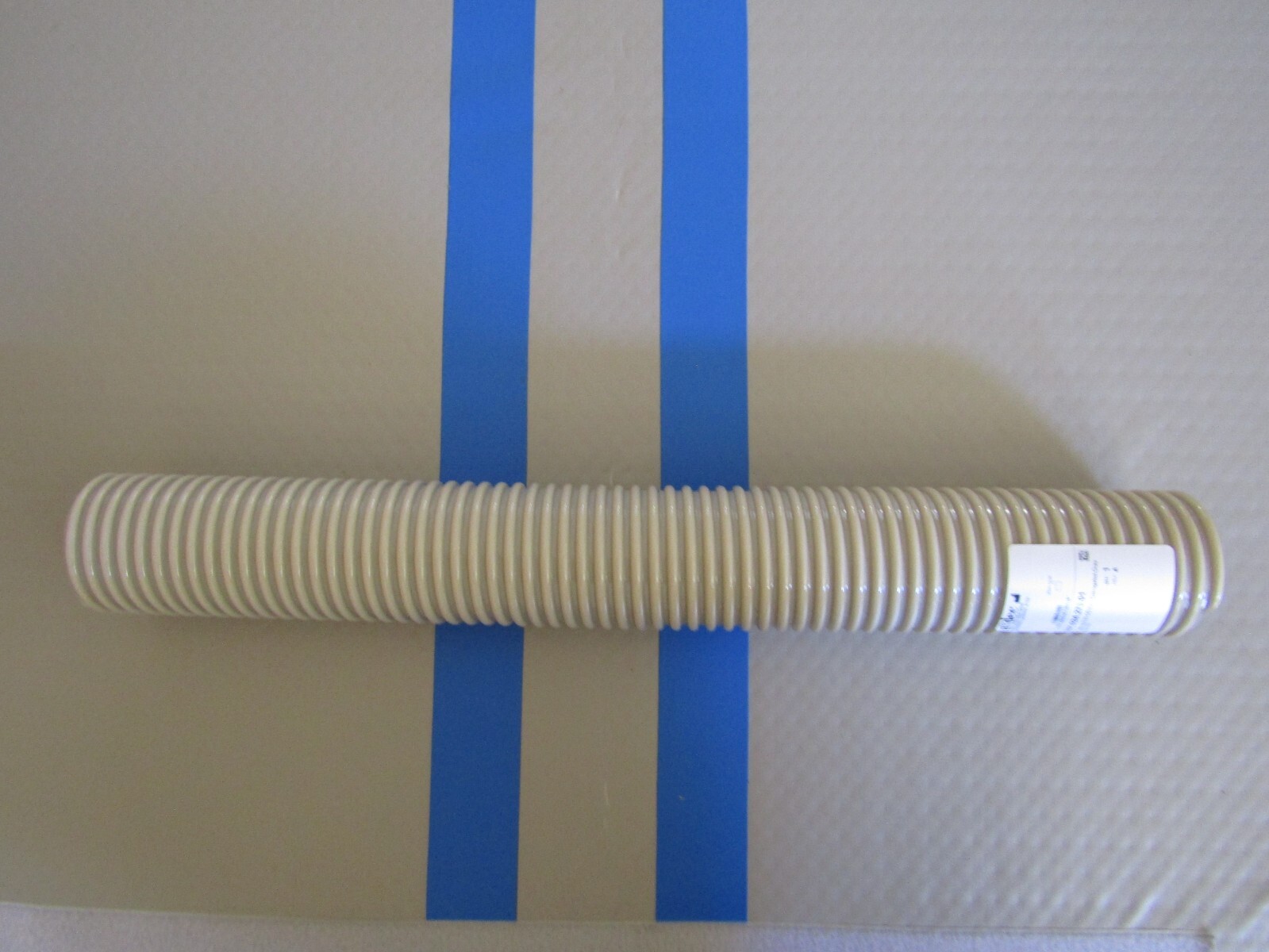 Adec Tubing 3 IN OD, EXT Corrugated, Gray, Length 22″, REF# 024.273.01