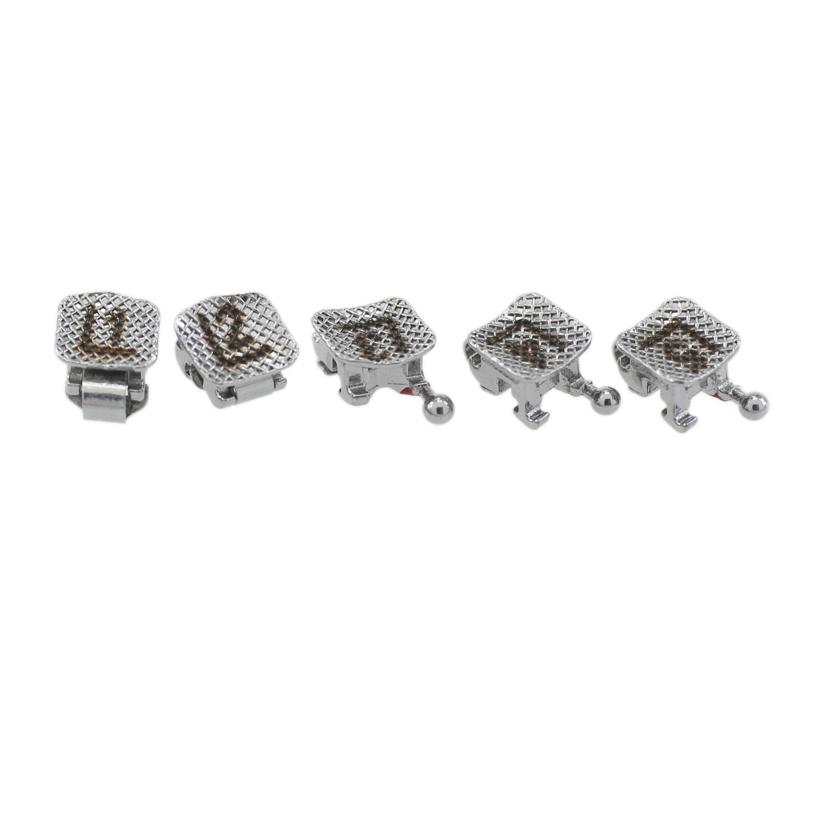 Dental Self Ligating Brackets Orthodontic Ceramic Metal Roth MBT Damon Empower