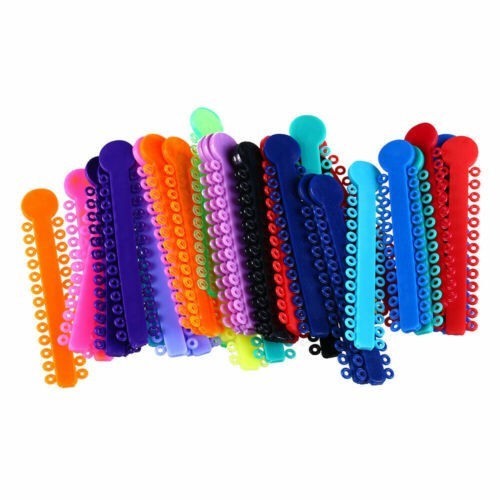 Dental Orthodontic Ligature Ties Elastics Rubber Bands /Round Niti Archwire