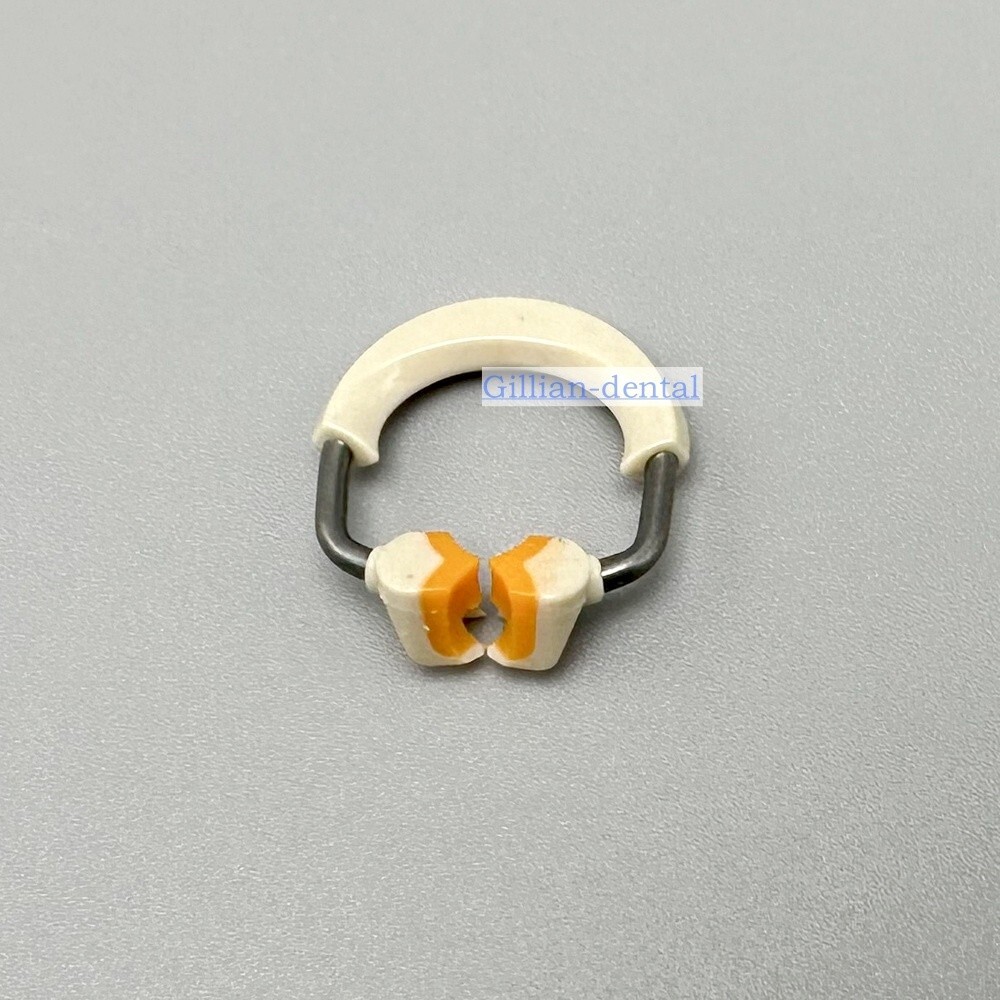 Dental Ortho Sectional Matrix System Nickel Titanium Alloy Matrices Clip Ring