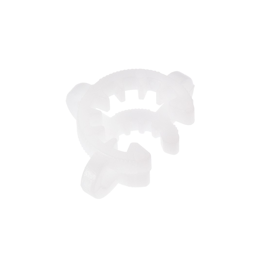 5Pcs Lab Joint Clip Plastic Clamp for 10/18 or 10/30 Glass Taper Joints White