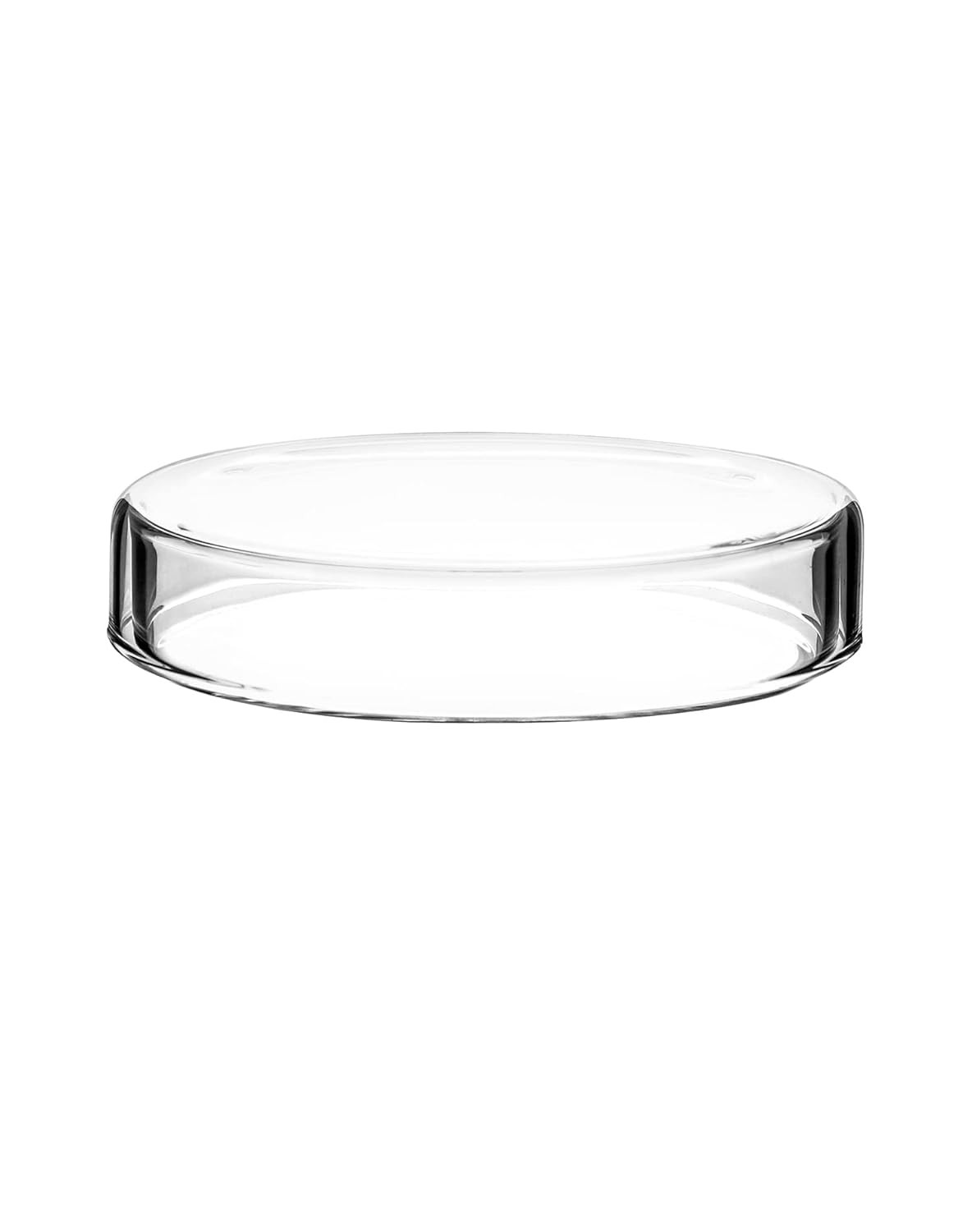 5-Pack Glass Petri Dishes 100mm x 23mm with Lids |Thick 3.3 Borosilicate Lab Set