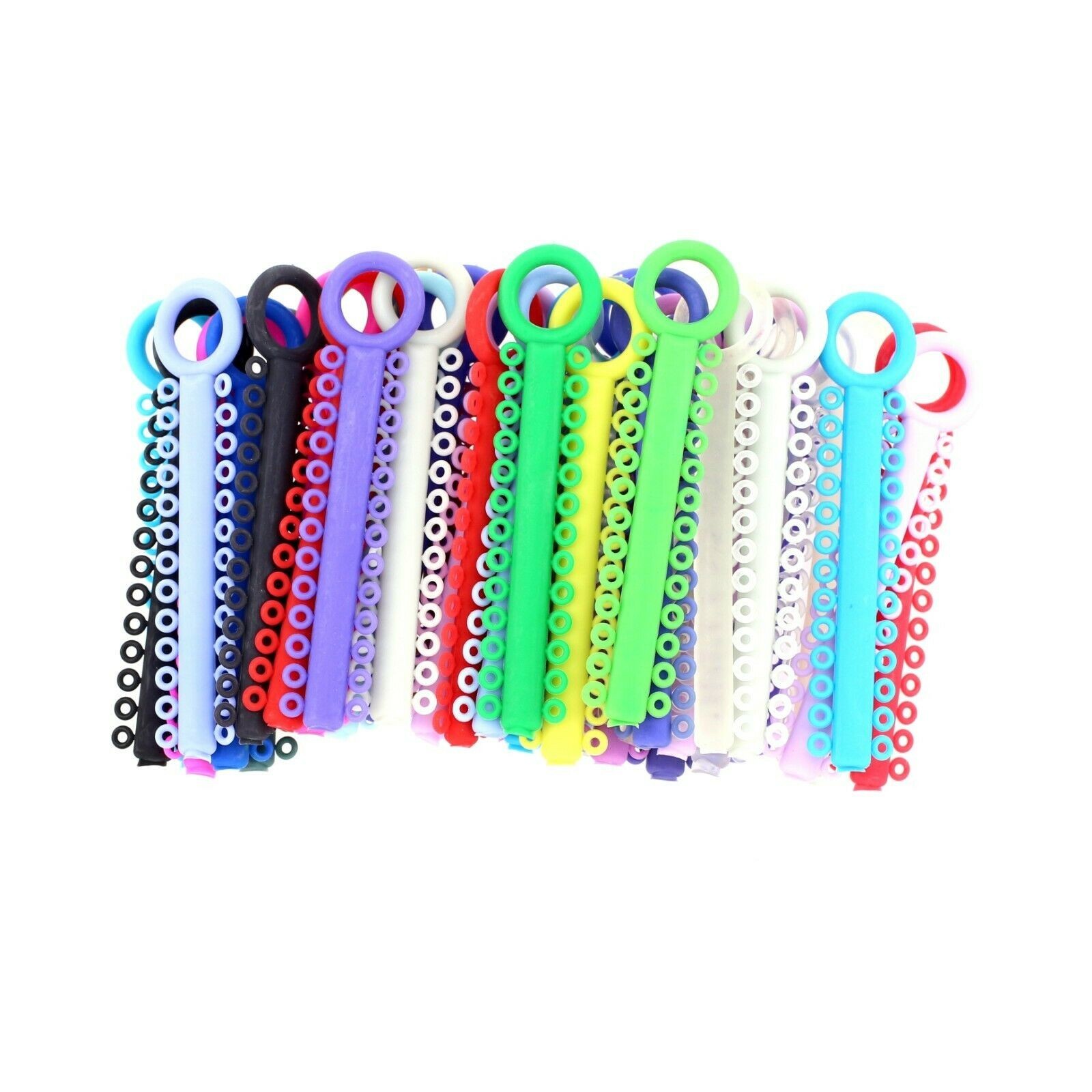 Dental Ligature Ties Rubber Bands 1040 Elastomeric Ortho Elastics 3.5/5.0/6.5oz