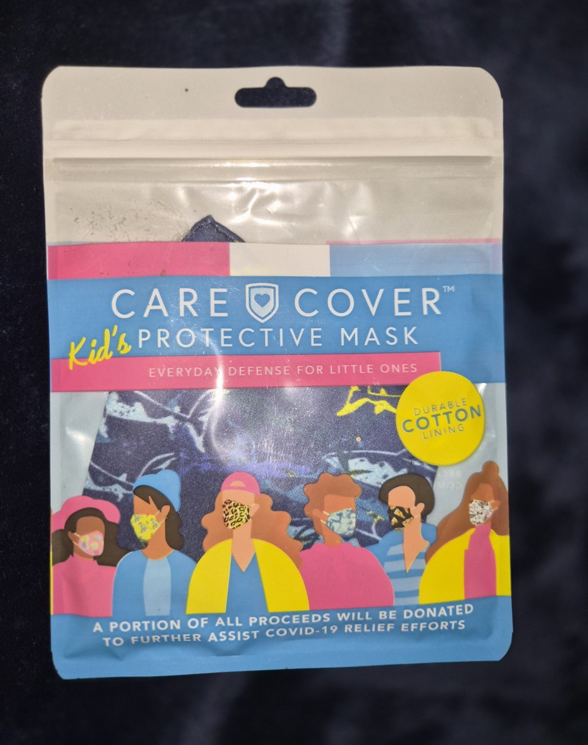 Care Cover Kid’s Protective Mask for Personal Hygiene, Model GP36