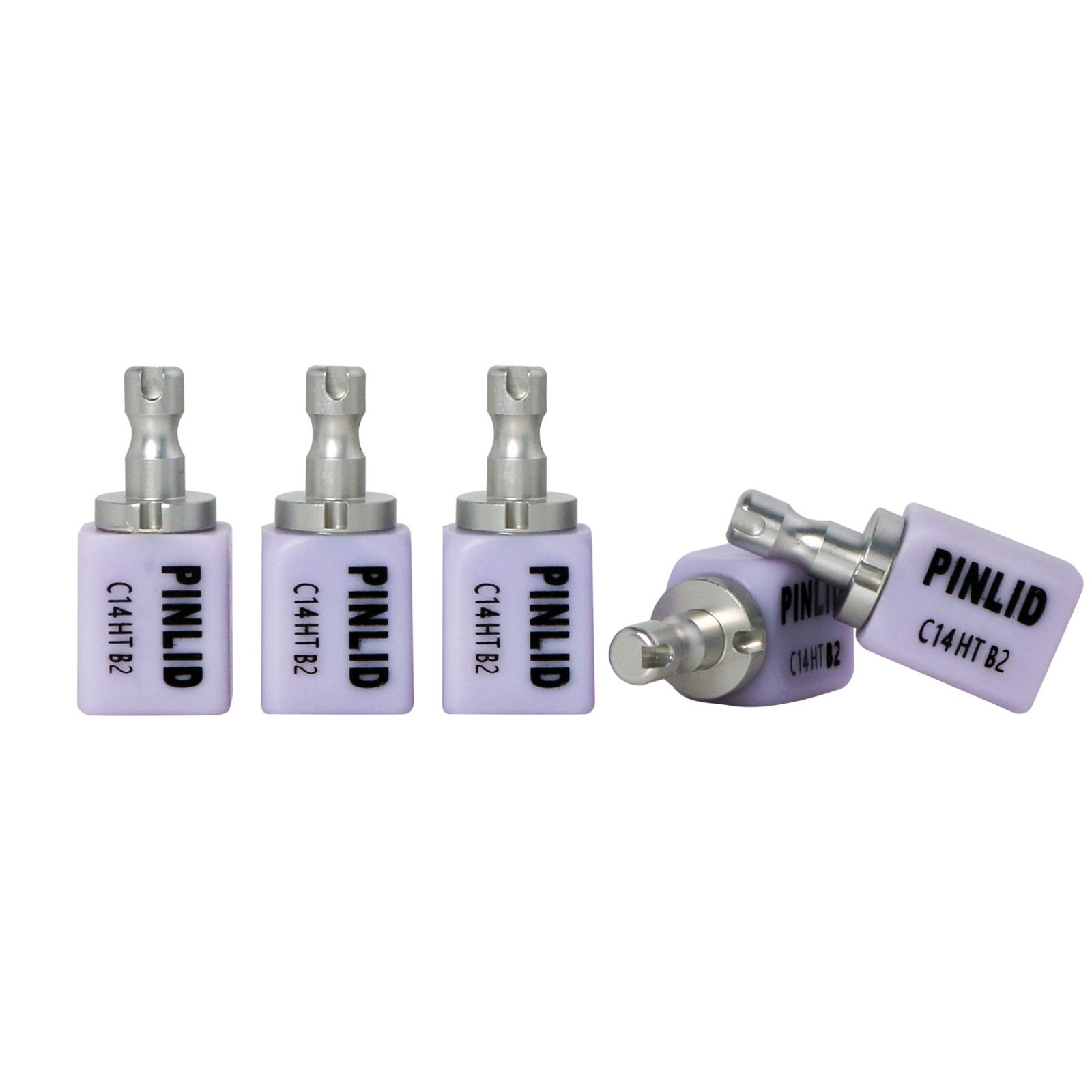 US C14 HT/LT Glass Ceramic Blocks Lithium Disilicate CAD/CAM Cerec Block 5Pcs