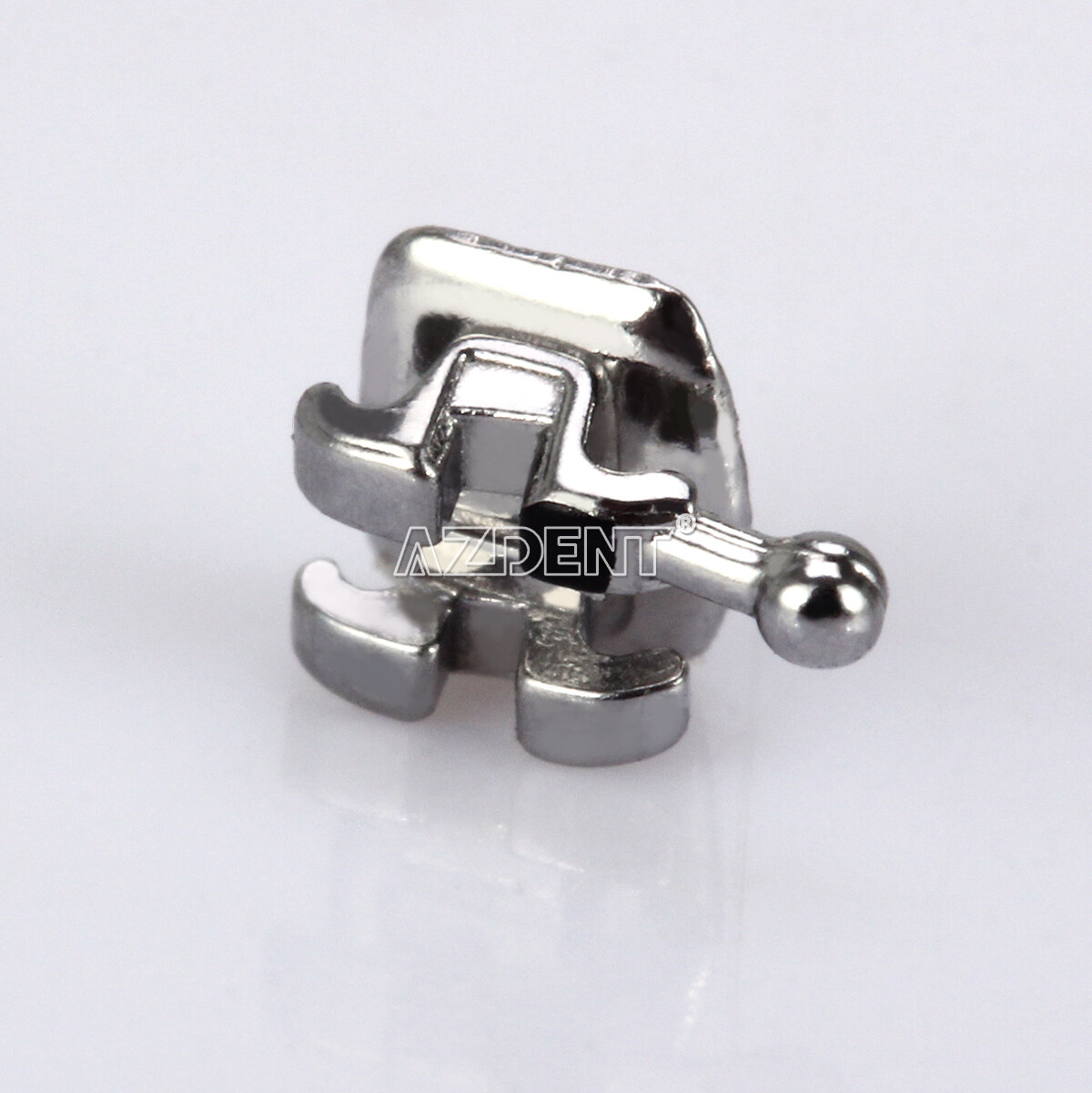 AZDENT Dental Orthodontic Bracket Braces Mini Roth/MBT .022 Hooks 345 Laser Mark