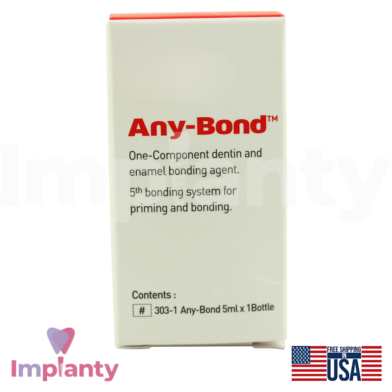 Any-Bond™ 5th Generation Dental Composite Bonding Agent For Restorations 5ml