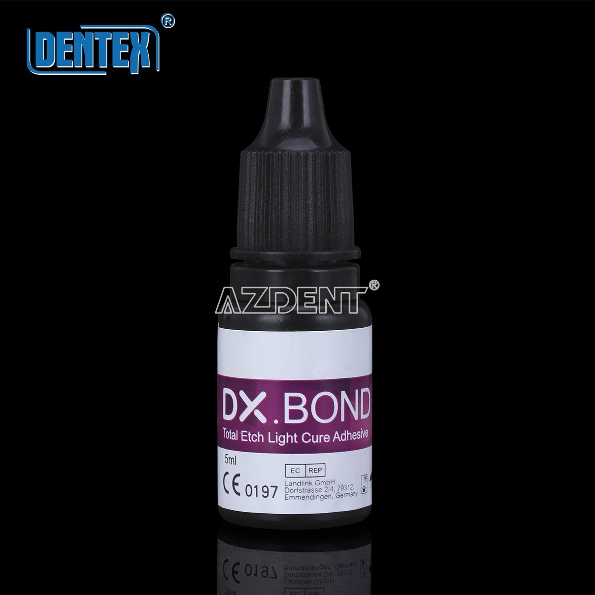 DENTEX Dental Light Cure Dentin Enamel Bonding Resin Adhesive One Step 5 ML/PCS