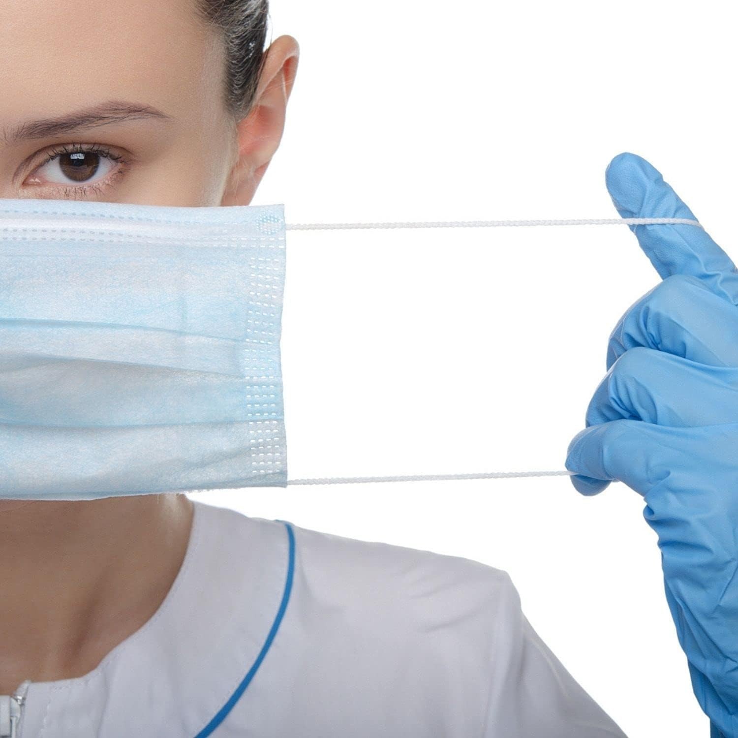 100 Pack Disposable 3 Layer Safety Face Masks for Ultimate Protection