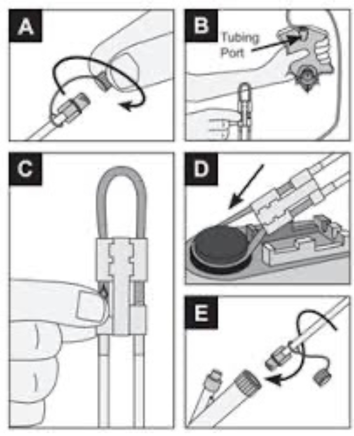 INF 1200-E Infinity 1200 mL Bag Set with ENFit Connector