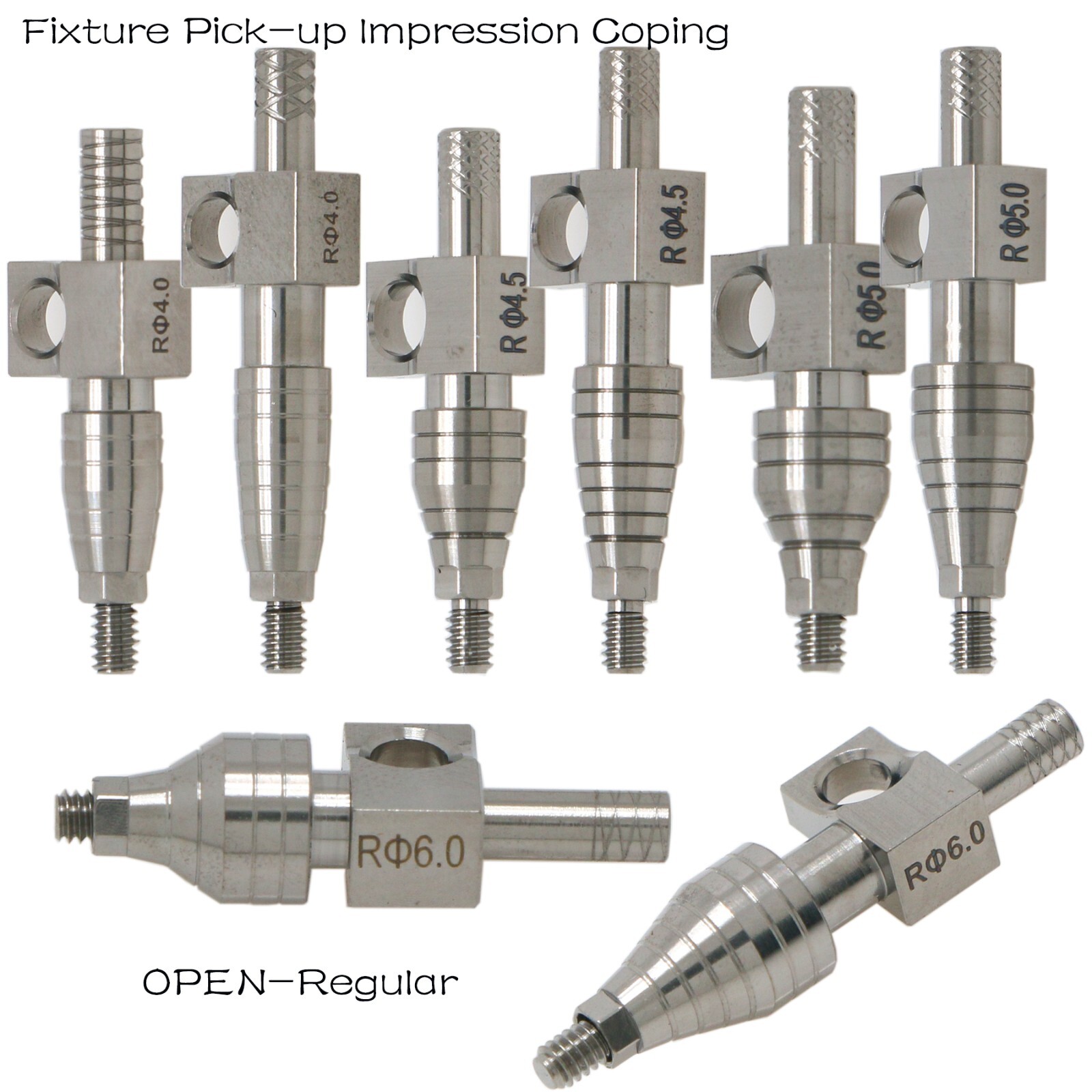 US Hiossen osstem Hex platform fits Regular/Mini Locator/Healing Abutment Analog
