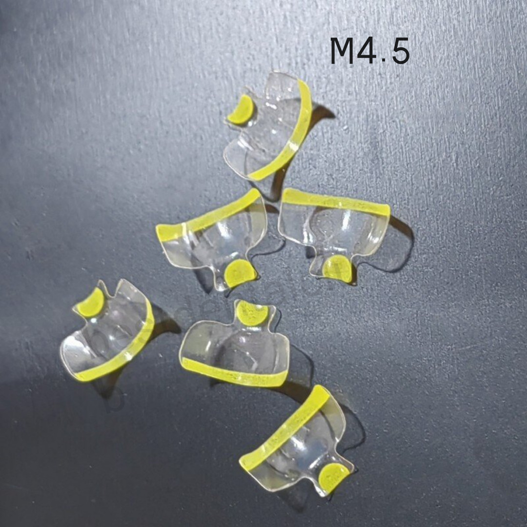 20Pcs Dental Clear Matrix Molar Mylar Matrices Similar Bioclear Matrice 4.5-8.0