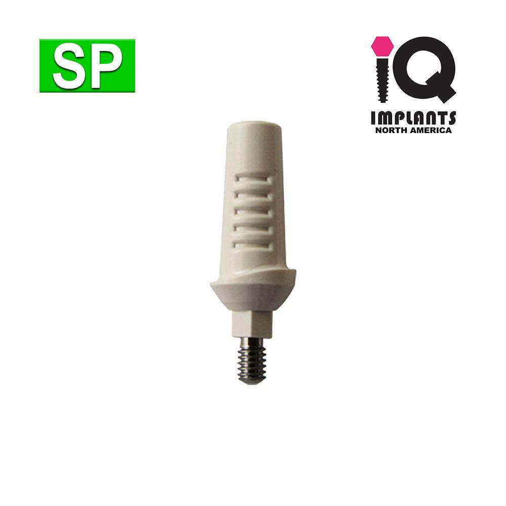 IQ Implants™ USA Temporary PEEK Anchor, Straight 1mm SP