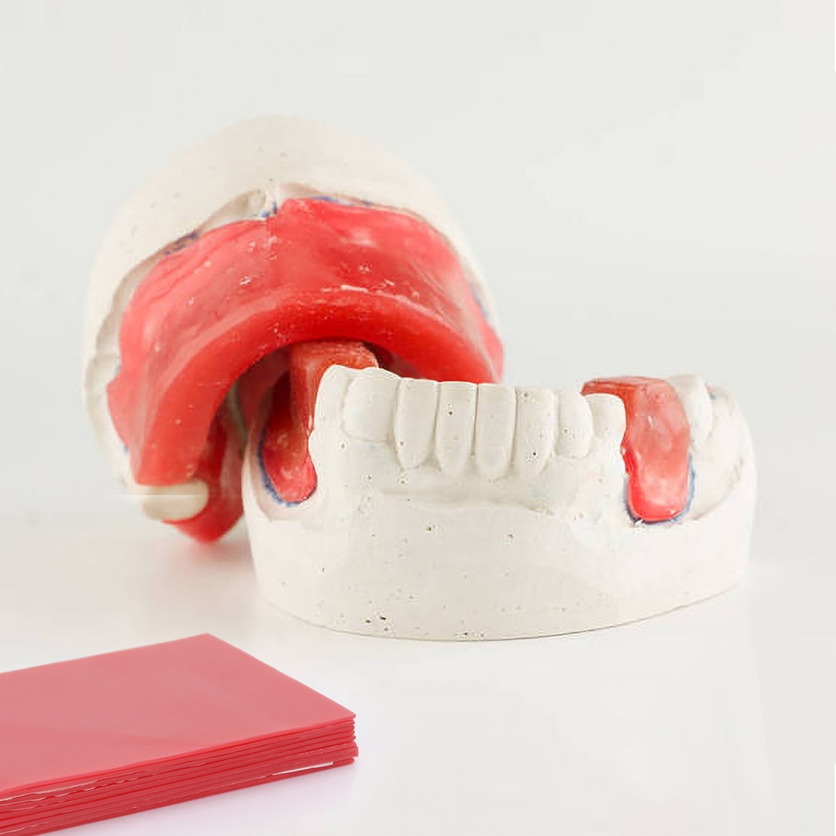 18 Sheets Dental Lab Base Plate Wax Molding Casting Wax Sheet Denture Material