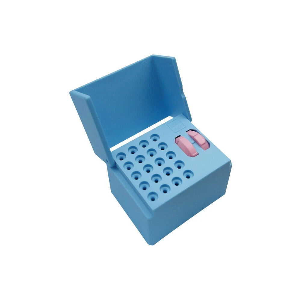 Dental Autoclavable Endodontic Files Holder With Memory Endo Box Block 20 Holes