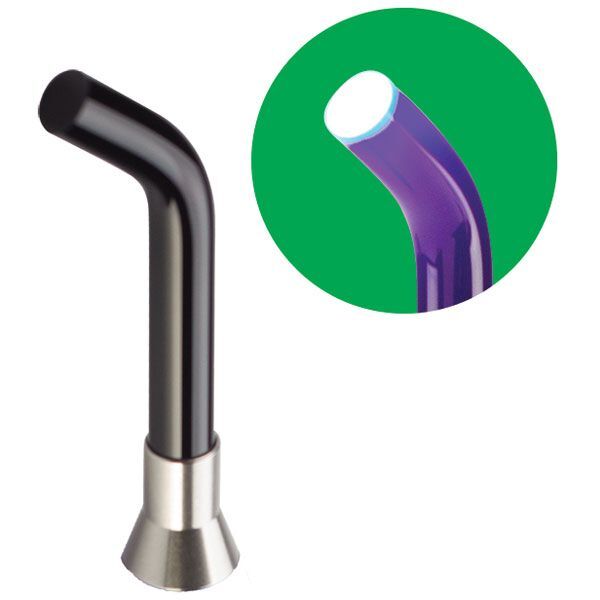 Slimax-C Plus 8mm Black Light Guide, Curved LED Curing Light