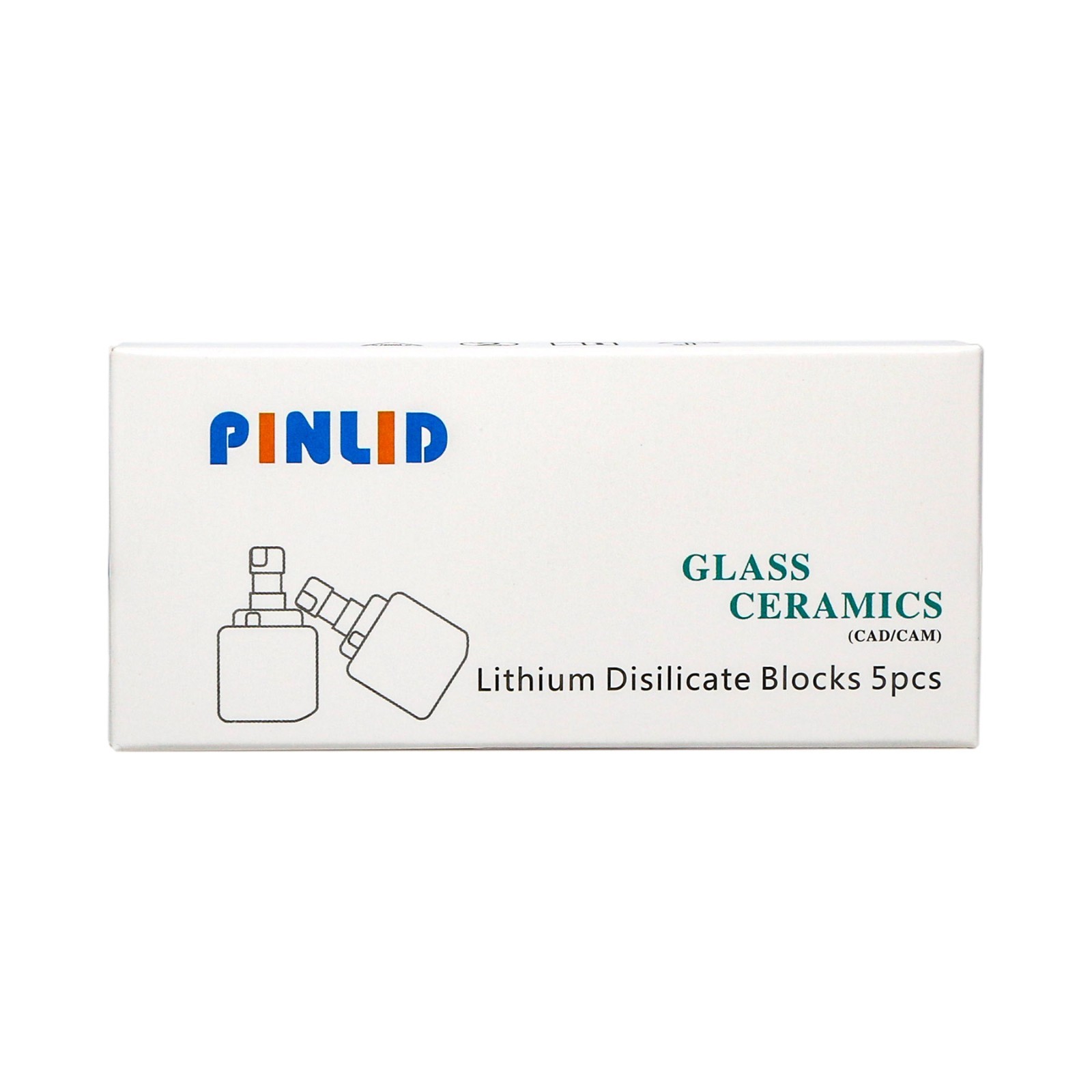 US LT C14 Lithium Disilicate Glass Ceramic Blank For CEREC CAD/CAM Dental Lab