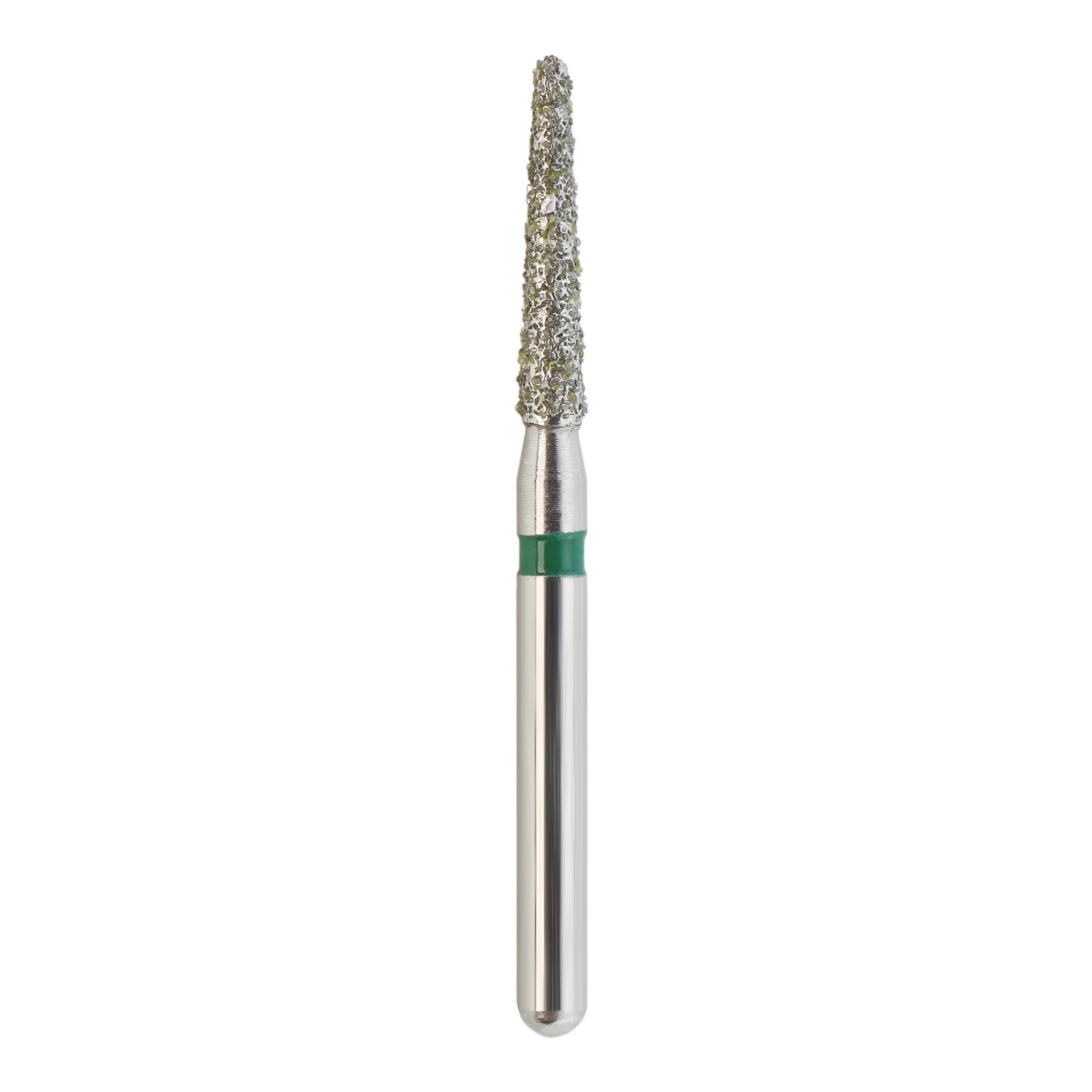 Dental Diamond Burs FG 856/016C Round End Taper Coarse Grit Green High Speed Bur