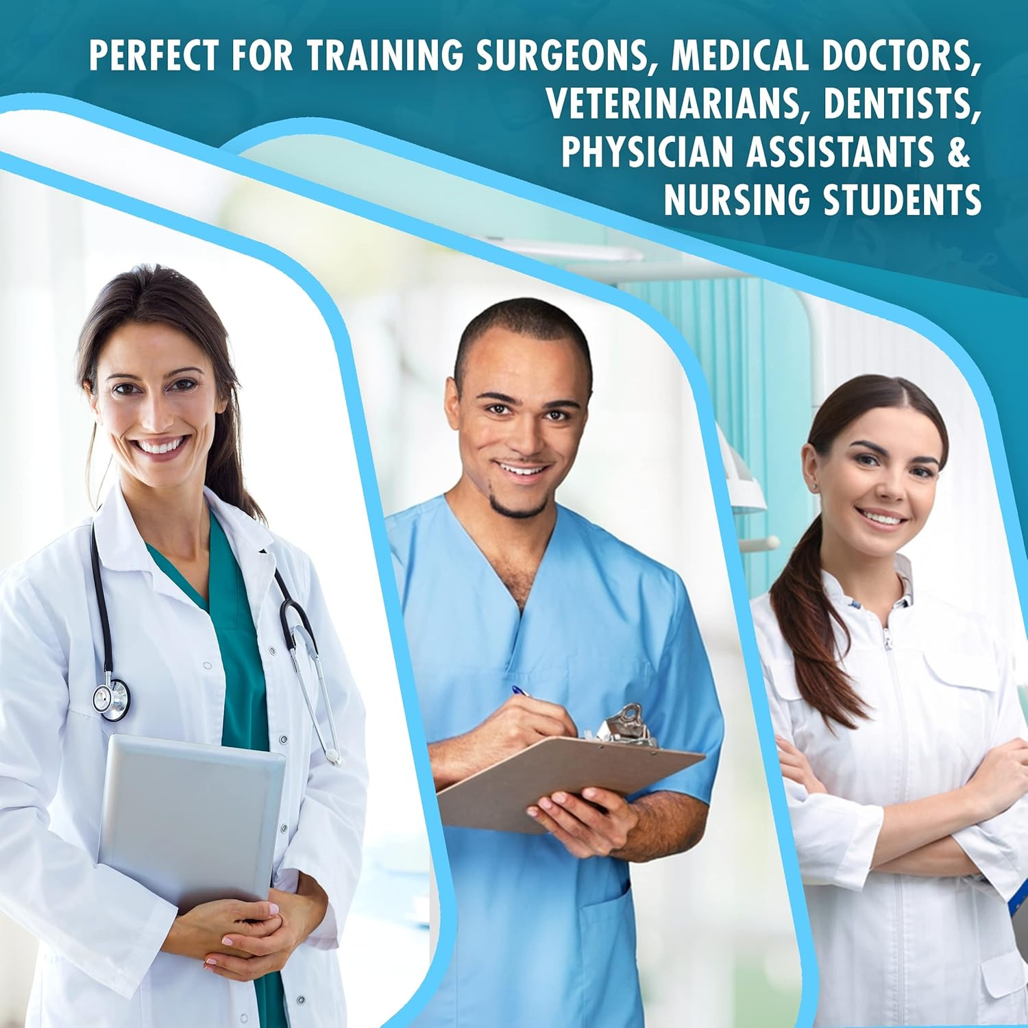 Suture Practice Kit Silicone Pad – Suturing Pad – Suture Pad – Suture Skin For