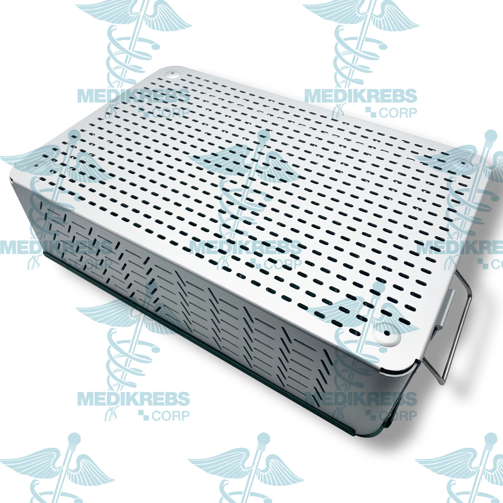 Aluminum Sterilization Tray Case 18″x12″x5″ (45 x 30 x 12 cm) Surgical
