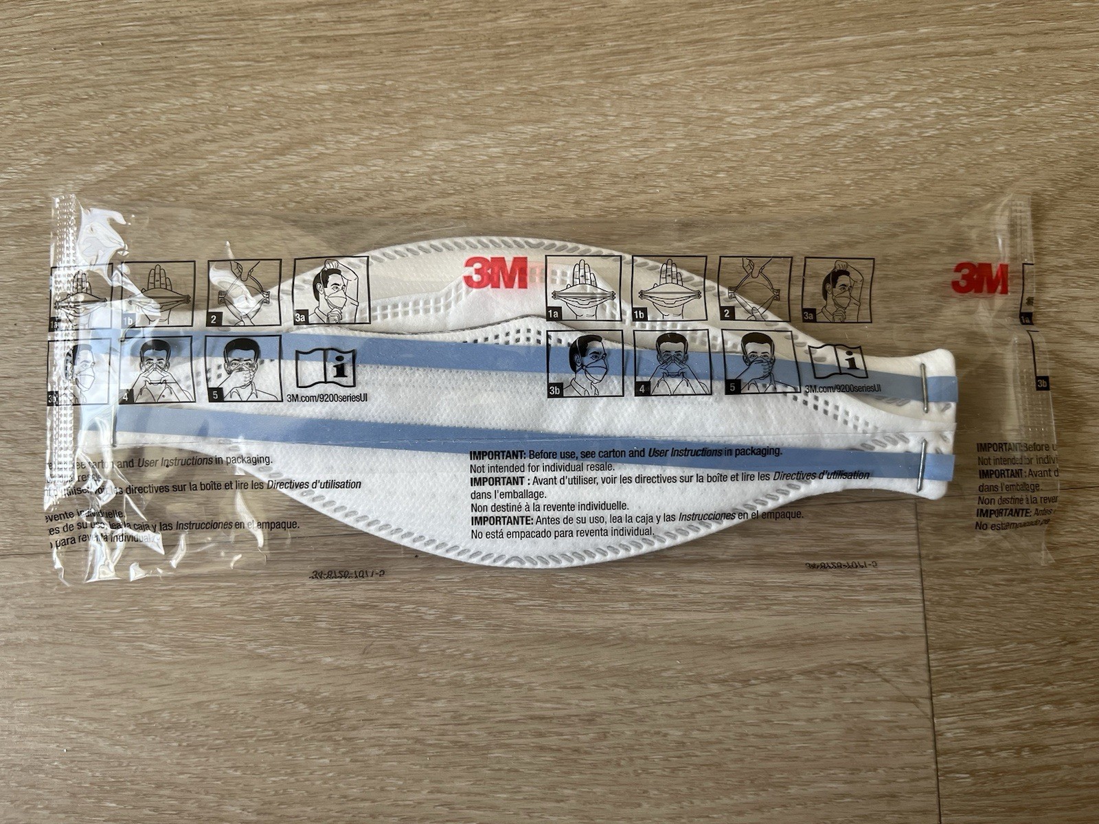 3M 9205+ Aura N95 Particulate NIOSH Protective Respirator Face Masks 20 Pack