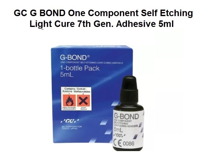 GC G BOND One Component Self Etching LC 7th Gen Dental Adhesive 5ml
