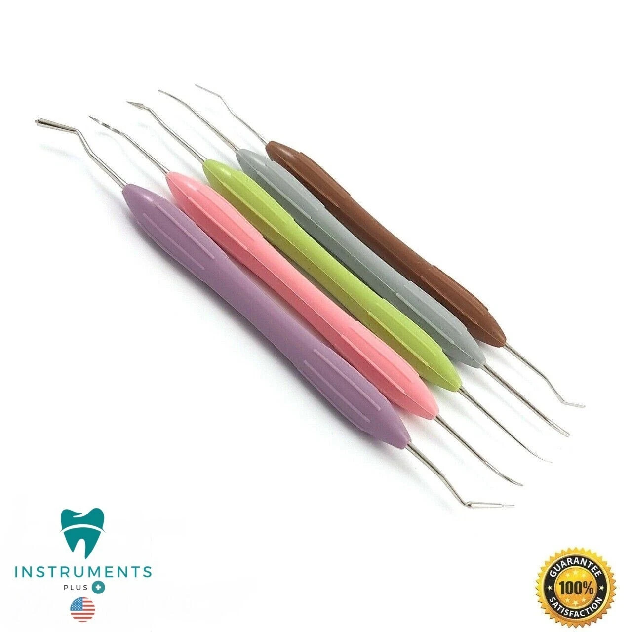 Gracey Ergo Max Composite Filling Restorative Instruments Set Of 5 Silicone Hand