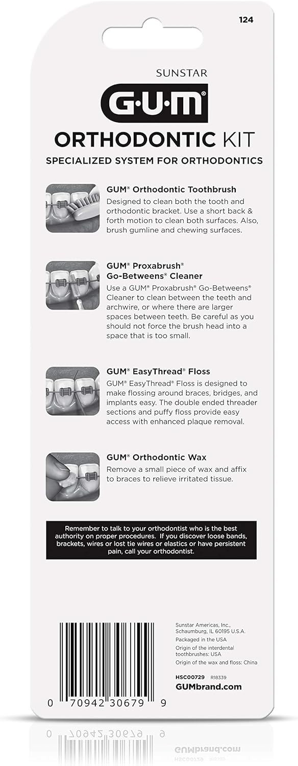 New Orthodontic Kit – Oral Care Pack for Braces
