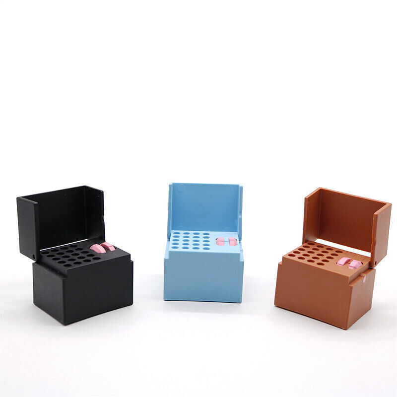 Dental Autoclavable Root Canal Files Sterilization Box 50 Time Memory 20 Holes