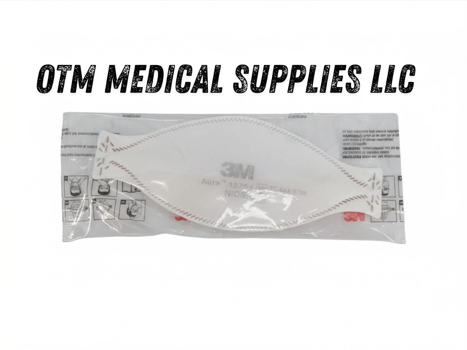 3M Aura N95 1870+ Respirator and Surgical Face Masks, Exp. 2027 Qty. 20