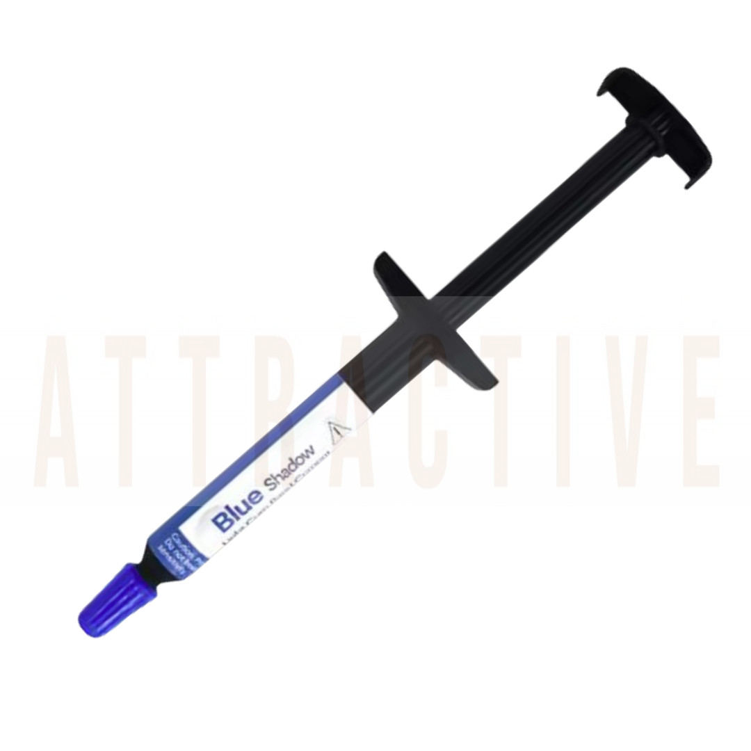 Dental Blue Glue Brackes Bonding Adhesive Light Cure Band Cement Paste 5g/Pcs