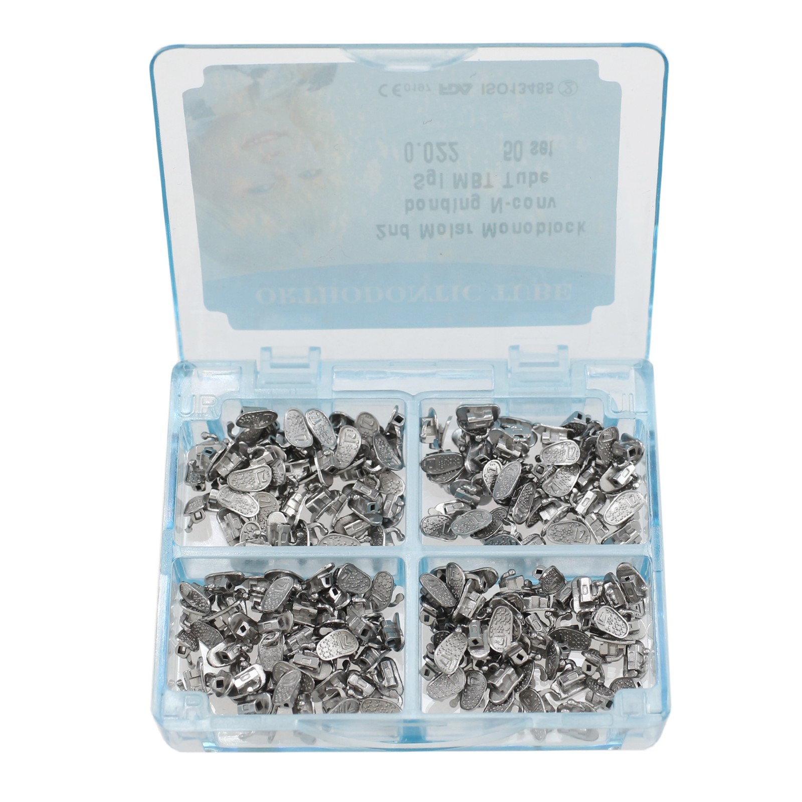 USA Dental Orthodontic Buccal Tubes MBT Roth 022 1st 2nd Molar Bondable Single