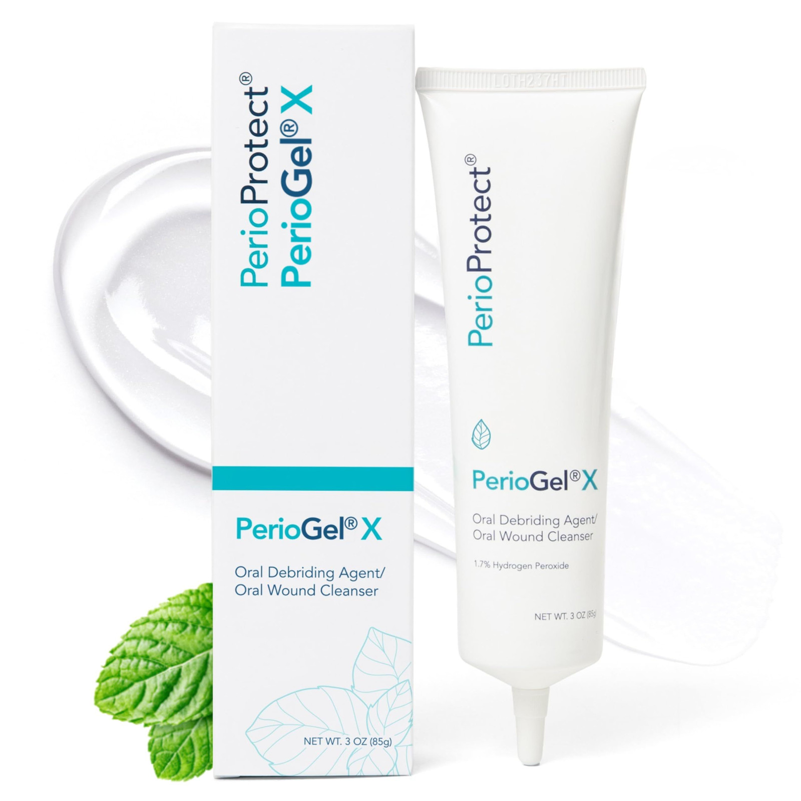 PerioGelX | Periodontal Treatment for Teeth | 3 Ounce (Pack of 1), White