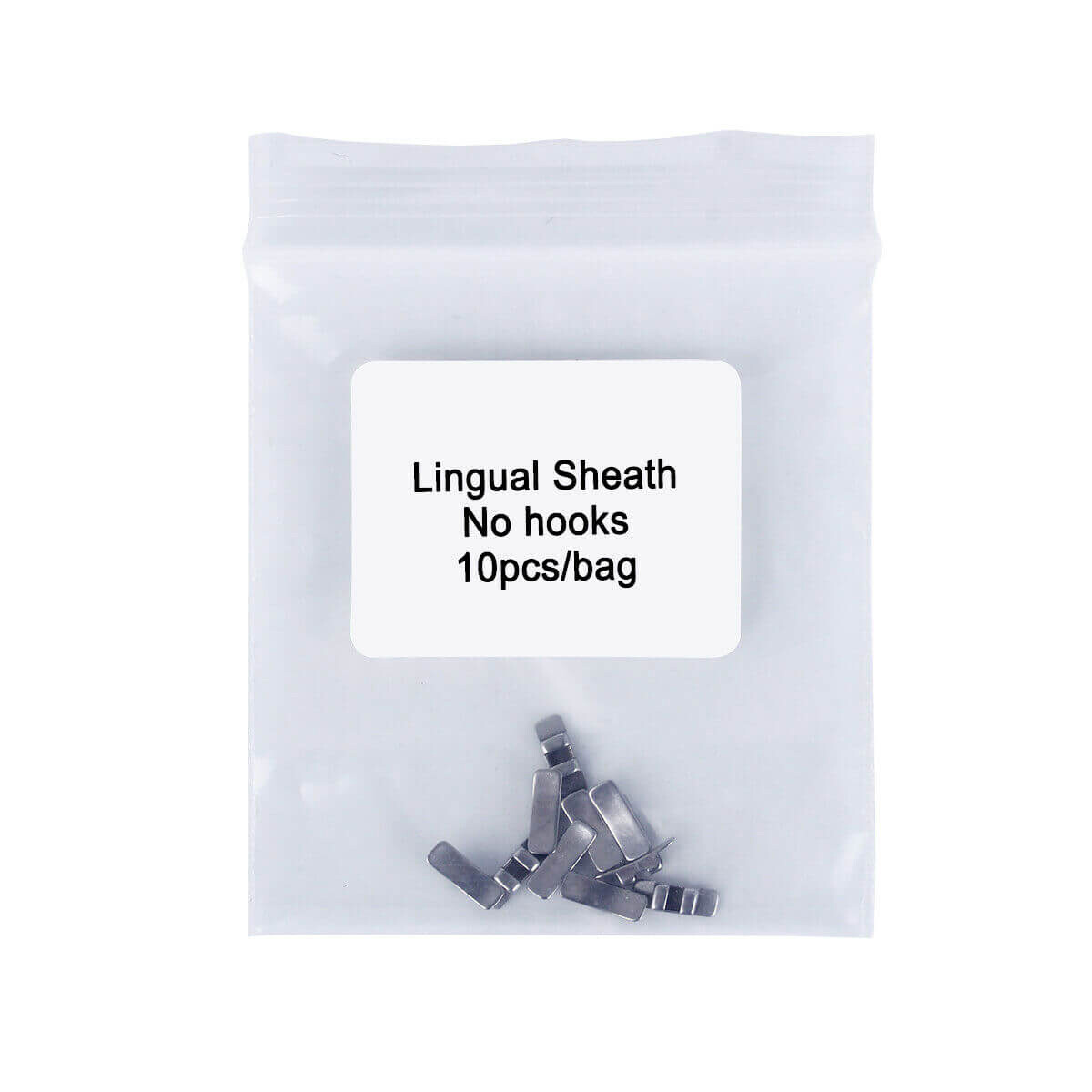 10 pcs Dental teeth Orthodontic Lingual Sheath No Hook 10pcs/pack – BOMAOER