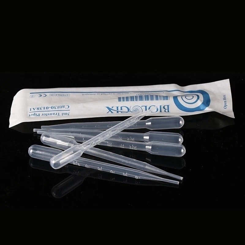 Plastic Transfer Pipette Disposable Pasteur Dropper 0.2/0.5/1/2/3/5/10ml Quality